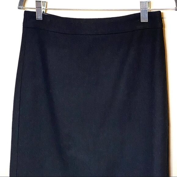 J. Crew Factory black wool pencil skirt size 0 - Picture 4 of 16